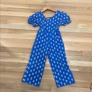 Tea Collection Blue Floral Jumper